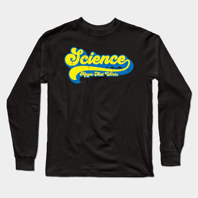 Science magic that works Long Sleeve T-Shirt by benyamine